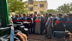 حضور بازرس‌کل استان خراسان رضوی در مراسم افتتاح کارخانه ژلاتین مشهد